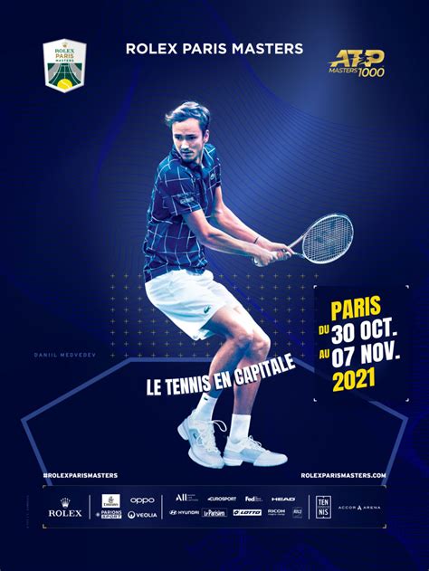 rolex paris masters 2021 dates|paris masters doubles.